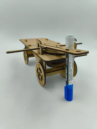 Sine wave car